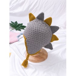 Gorras y sombrerosPequeño dinosaurio - sombrero de invierno hecho a mano para niños