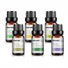 Humidificadores10ml * 6 - Aceites esenciales para humidificador - lavanda - árbol de té - lemongras - romero - naranja - ment...