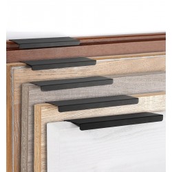 MueblesOro - plata - negro - mangos de puertas de muebles ocultos - aleación de zinc